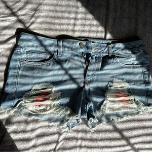 Express shortie Jean shorts